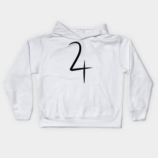 Minimal 24 Design Kids Hoodie